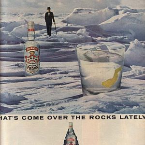 Smirnoff Vodka Ad October 1964