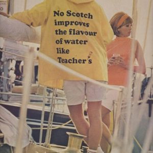 Teacher's Scotch Whiskey Ad 1966