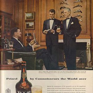 Vat 69 Scotch Whiskey Ad 1955