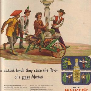 Walker's Gin Ad 1947