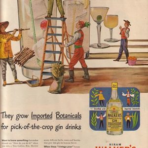 Walker’s Gin Ad October 1947