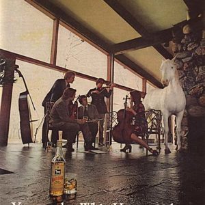 White Horse Scotch Whiskey Ad 1973