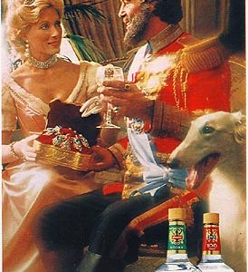 Wolfschmidt Vodka Ad 1983