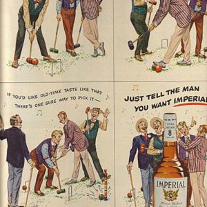 Albert Dorne Imperial Whiskey Ad July 1950