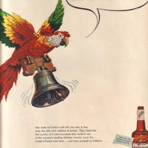 Corby’s Whiskey Ad 1951