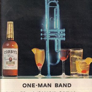 Corby’s Whiskey Ad 1960