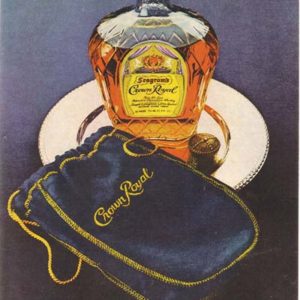 Crown Royal Whiskey Ad 1979