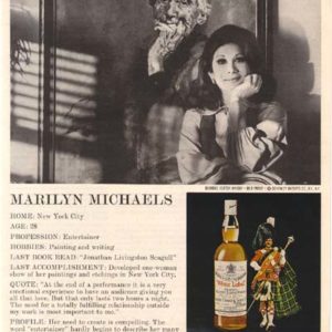 Dewar's Whiskey Ad 1973