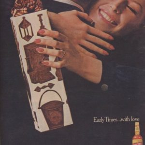 Early Times Bourbon Whiskey Ad November 1964