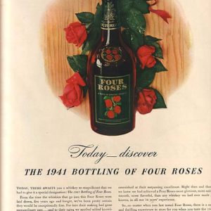 Four Roses Whiskey Ad 1941