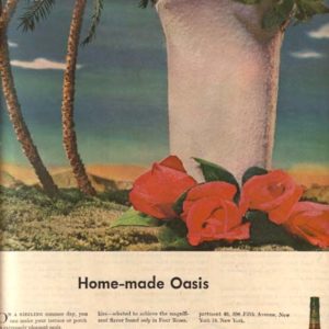 Four Roses Whiskey Ad 1945