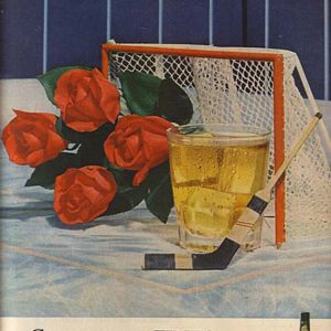 Four Roses Whiskey Ad 1957