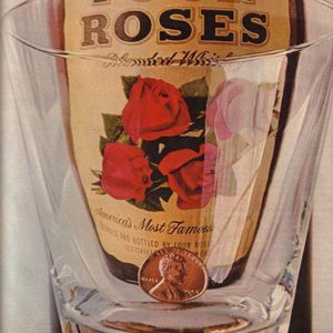 Four Roses Whiskey Ad 1963