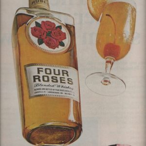 Four Roses Whiskey Ad 1967