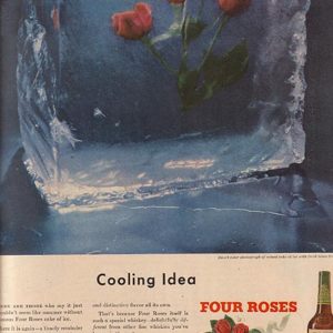 Four Roses Whiskey Ad August 1948