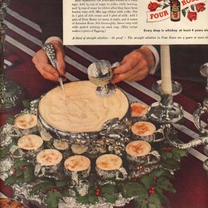 Four Roses Whiskey Ad December 1939