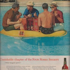 Four Roses Whiskey Ad June 1959