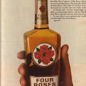 Four Roses Whiskey Ad November 1965