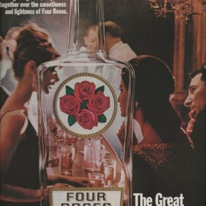 Four Roses Whiskey Ad November 1969