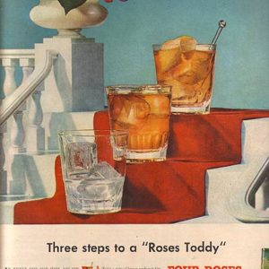 Four Roses Whiskey Ad October 1946