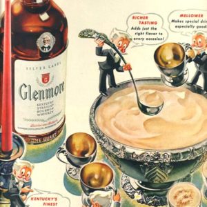 Glenmore Bourbon Whiskey Ad 1942