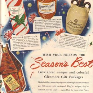 Glenmore Bourbon Whiskey Ad 1948