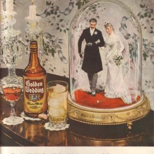 Golden Wedding Whiskey Ad 1946