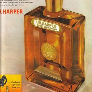 I.W. Harper Bourbon Whiskey Ad 1960