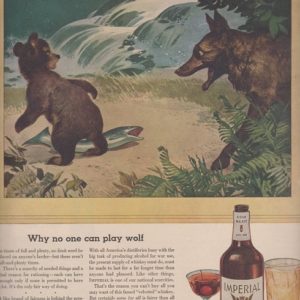 Imperial Whiskey Ad 1944