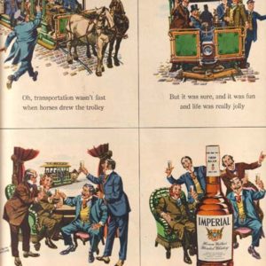 Imperial Whiskey Ad 1951