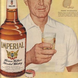 Imperial Whiskey Ad 1954