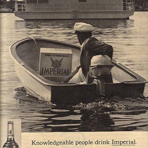 Imperial Whiskey Ad June 1963