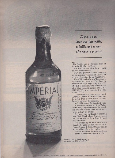 Imperial Whiskey Ad June 1964 - Vintage Ads and Stuff