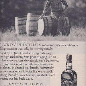 Jack Daniels Whiskey Ad 1991