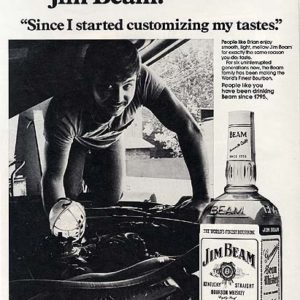 Jim Beam Bourbon Whiskey Ad 1978