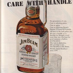 Jim Beam Bourbon Whiskey Ad May 1967