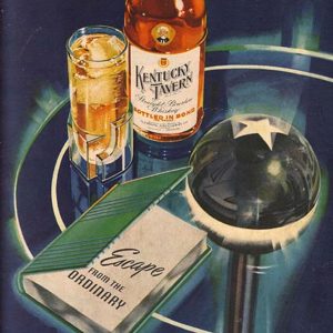 Kentucky Tavern Bourbon Whiskey Ad 1944