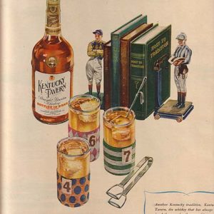 Kentucky Tavern Bourbon Whiskey Ad 1946