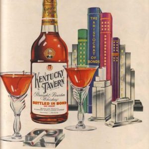 Kentucky Tavern Bourbon Whiskey Ad 1951