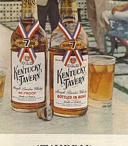 Kentucky Tavern Bourbon Whiskey Ad 1960