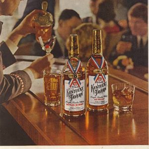 Kentucky Tavern Bourbon Whiskey Ad May 1960