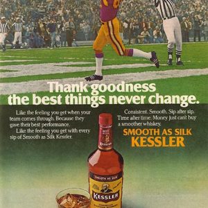 Kessler Whiskey Ad 1978