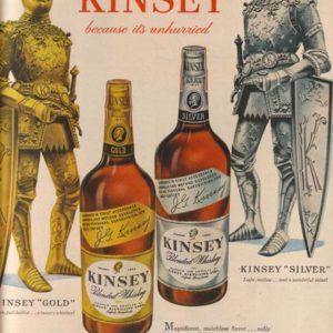 Kinsey Whiskey Ad 1948