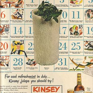 Kinsey Whiskey Ad June 1947