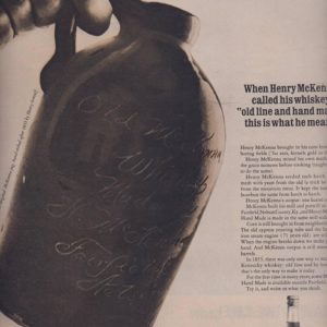 McKenna Whiskey Ad 1964