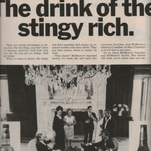 McMaster's Whiskey Ad 1968