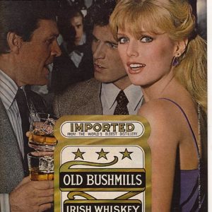 Old Bushmills Whiskey Ad 1979