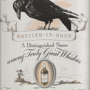 Old Crow Bourbon Whiskey Ad 1938