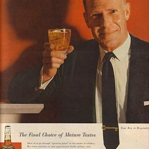 Old Fitzgerald Bourbon Whiskey Ad 1956