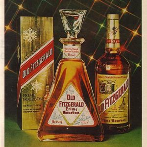 Old Fitzgerald Bourbon Whiskey Ad 1975